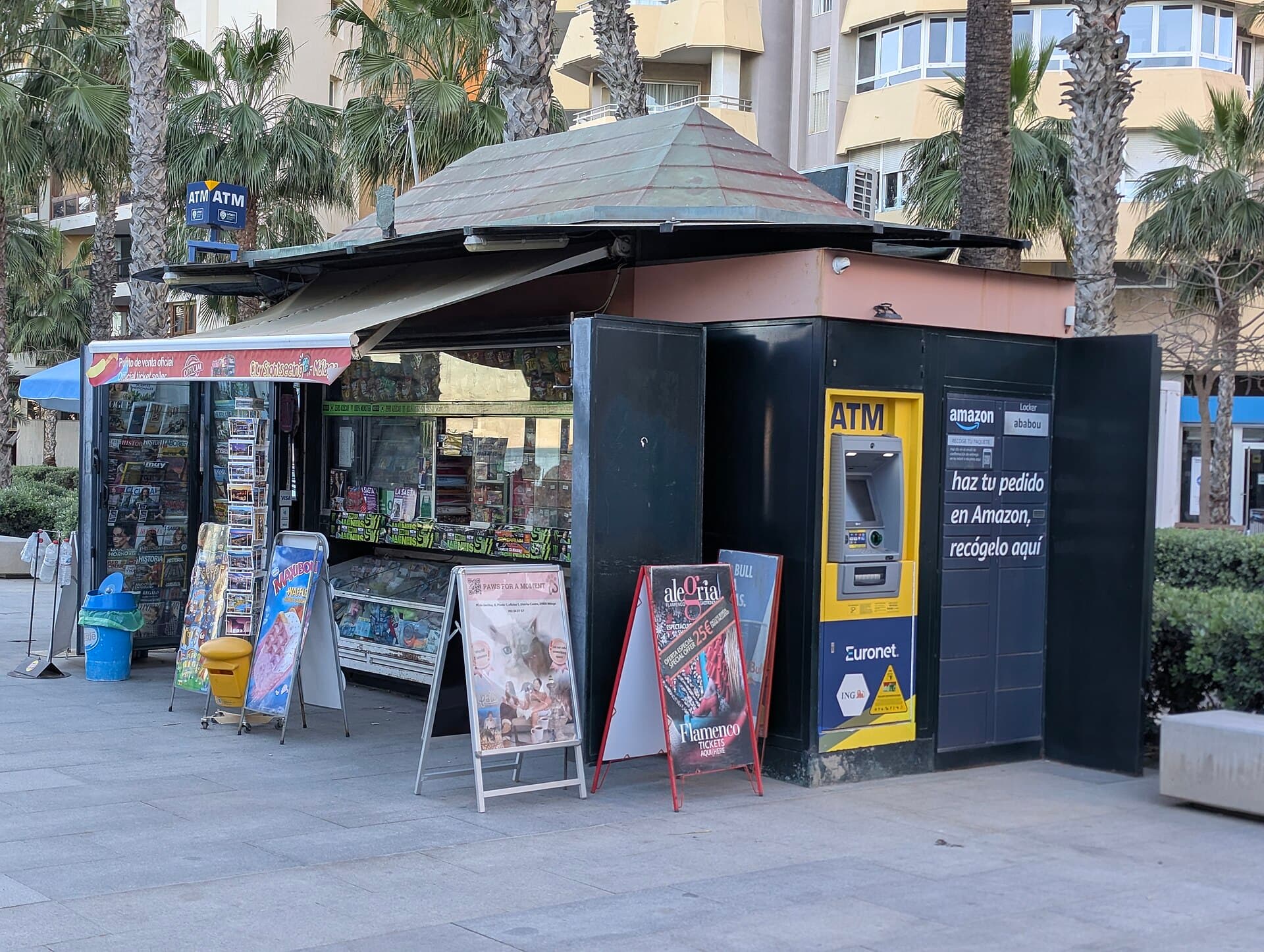 A Malagueta strand Málagában