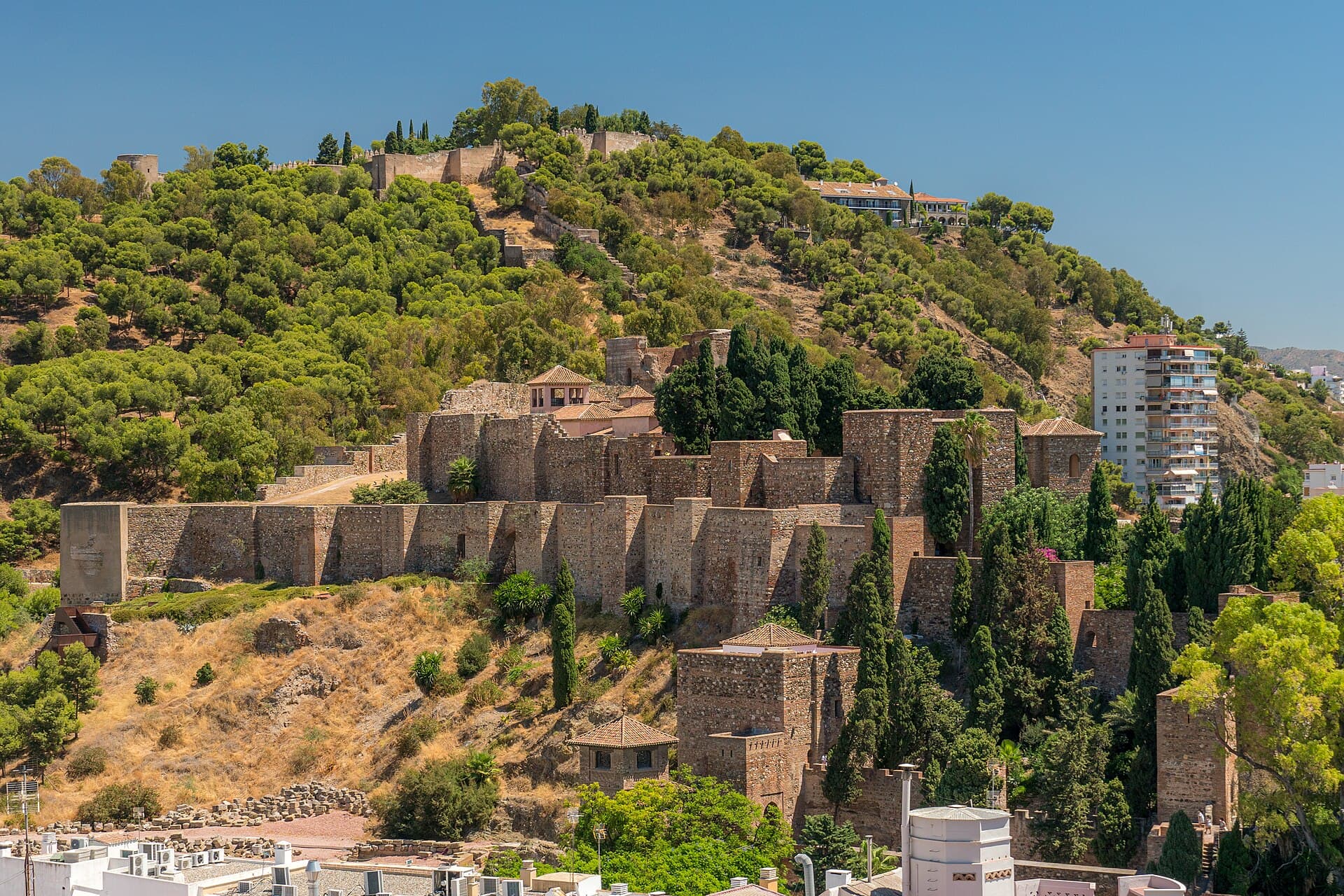 A málagai Alcazaba