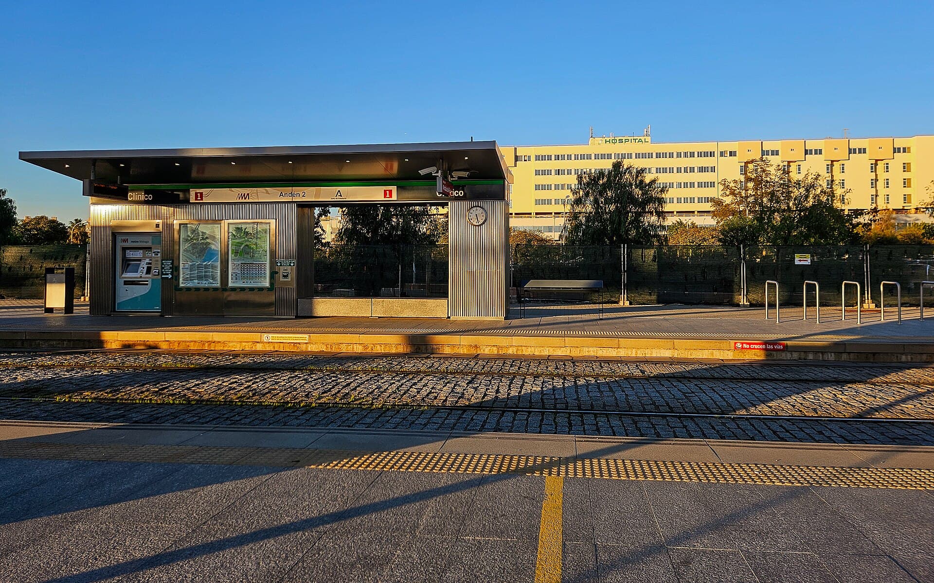 A málagai Clínico kórház