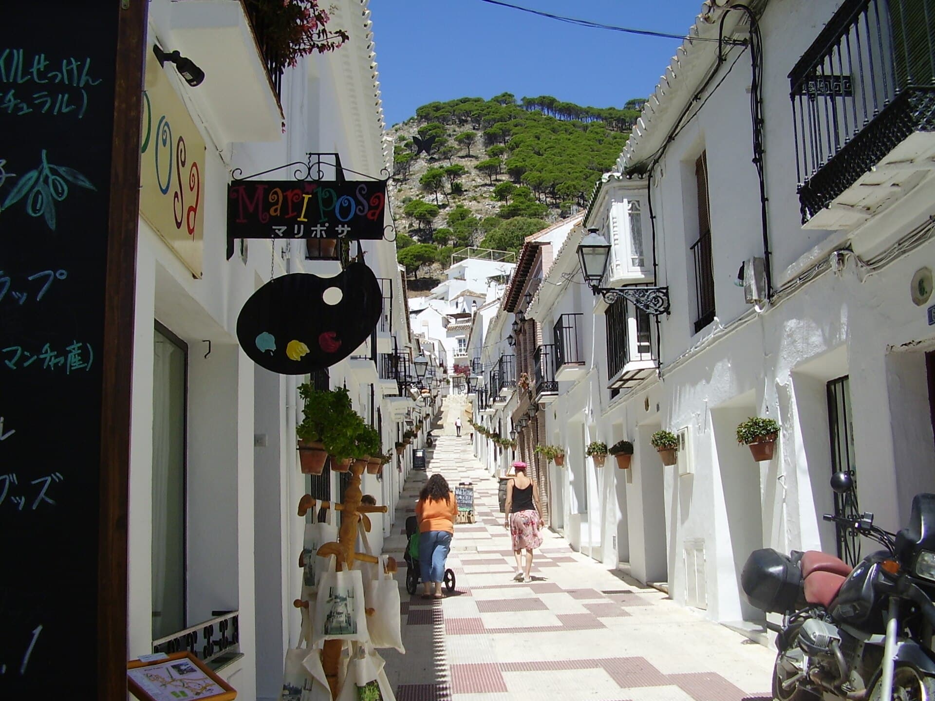 Mijas látképe
